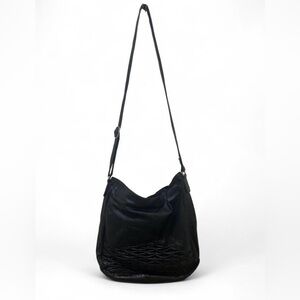 Day & Mood Crossbody Purse Black Leather In Excellent Condition